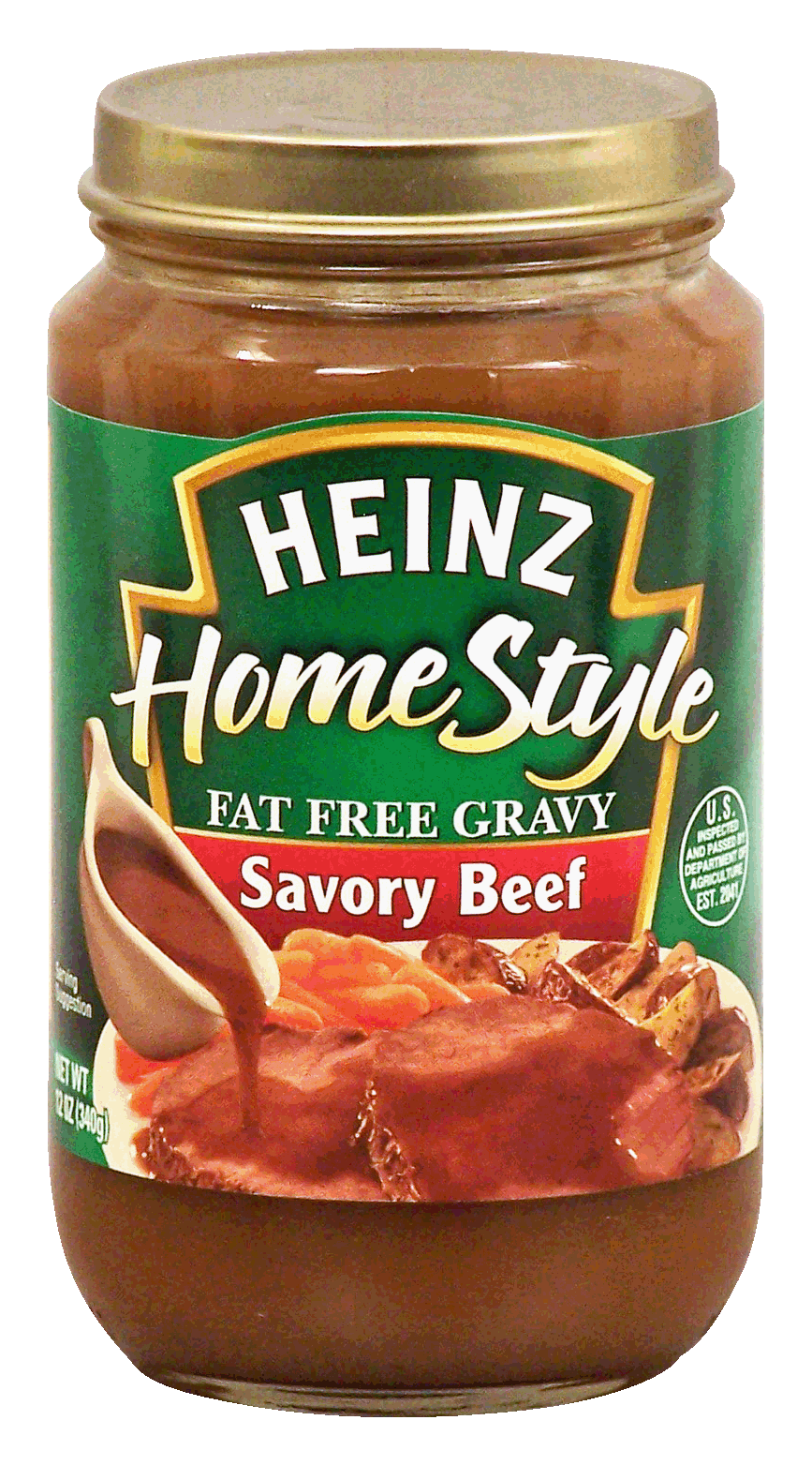 Heinz Gravy Savory Beef Fat Free Full-Size Picture